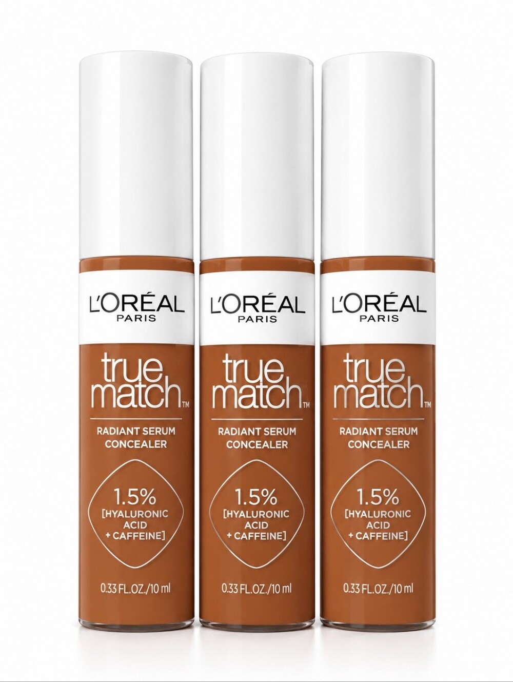 3 x L'oreal True Match Radiant Serum Concealer, N10